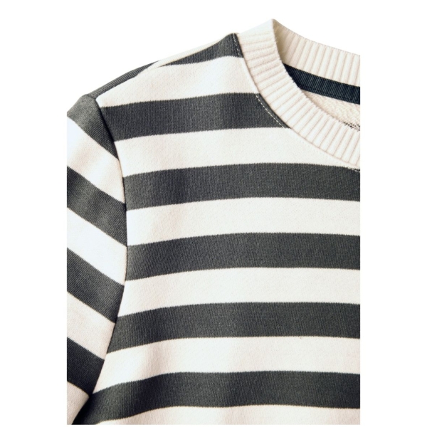 Street One Damen Sweatshirt gestreift