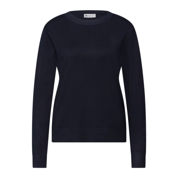 Street One Damen Pullover Basic Feinstrick