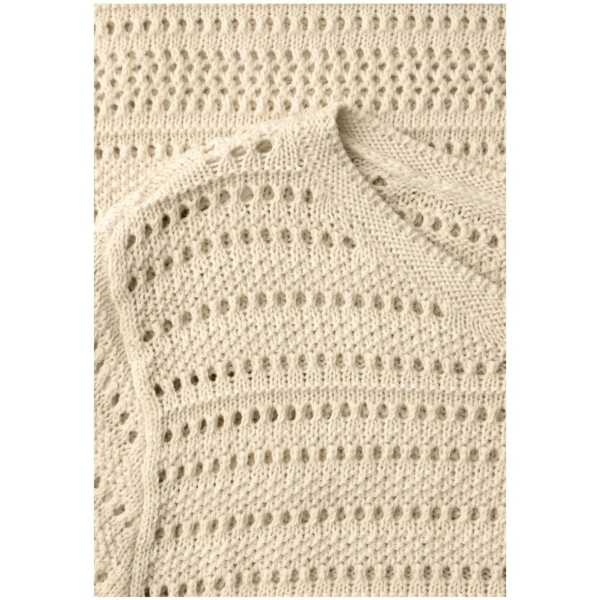 Street One Damen langarm Strickpullover mit U-Boot-Ausschnitt