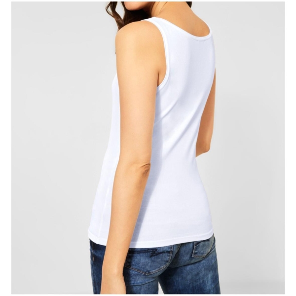 Street One Damen Top Basic Unifarbe