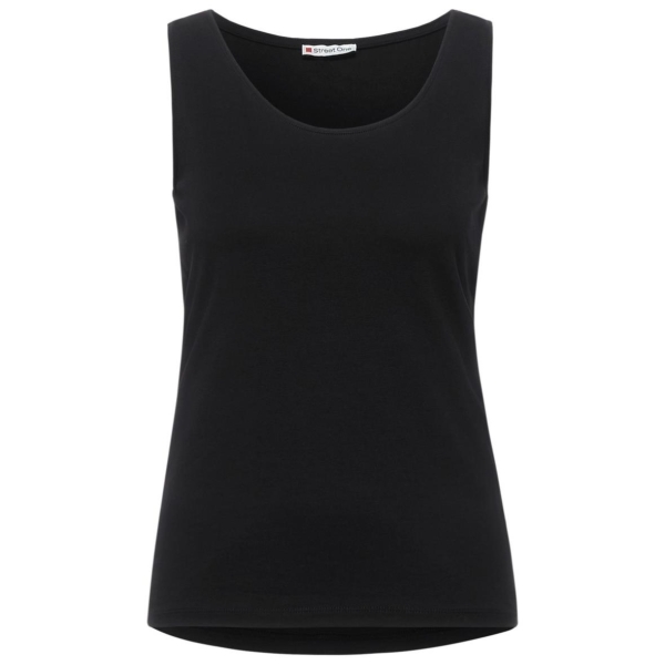 Street One Damen Top Basic Unifarbe