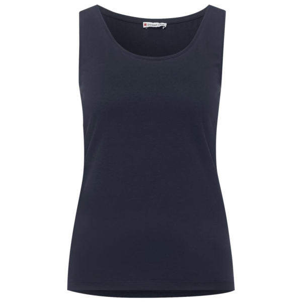 Street One Damen Top Basic Unifarbe