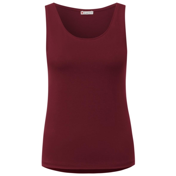 Street One Damen Top Basic Unifarbe