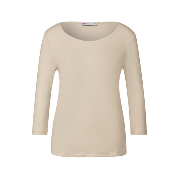 Street One Damen Shirt 3/4 Arm Uni