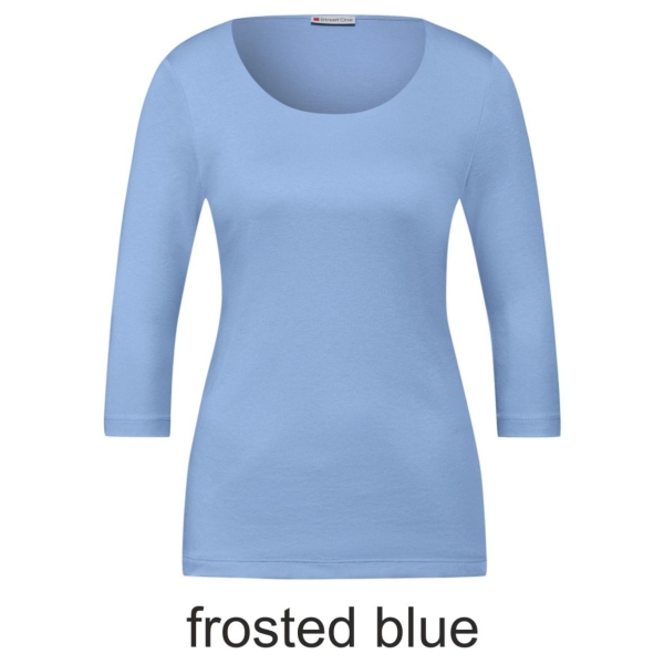 Street One Damen Shirt 3/4 Arm Uni
