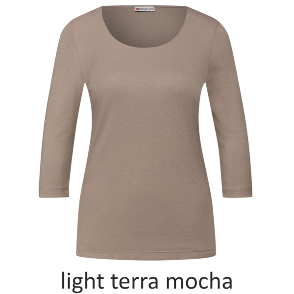 Street One Damen Shirt 3/4 Arm Uni