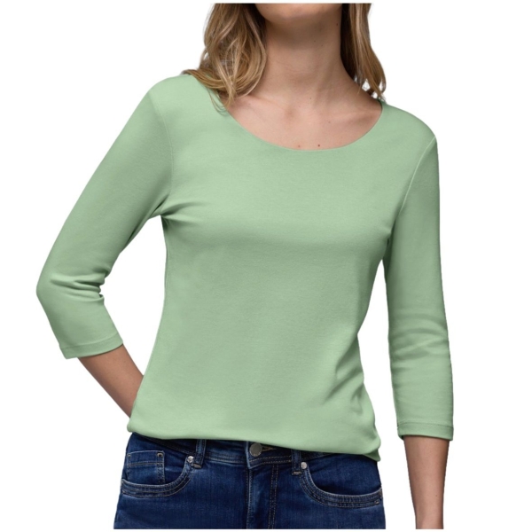 Street One Damen Shirt 3/4 Arm Uni