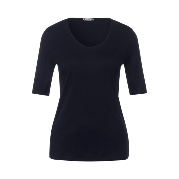 Street One Damen 1/2 Arm Shirt Uni