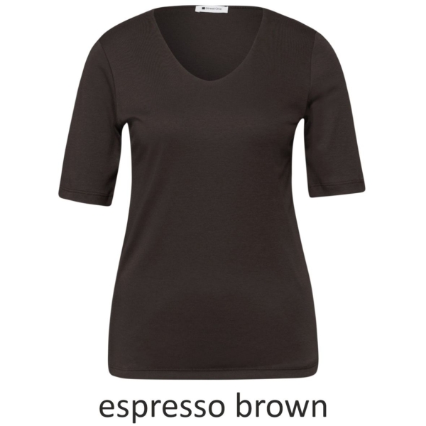 Street One Damen 1/2 Arm Shirt Basic Palmira