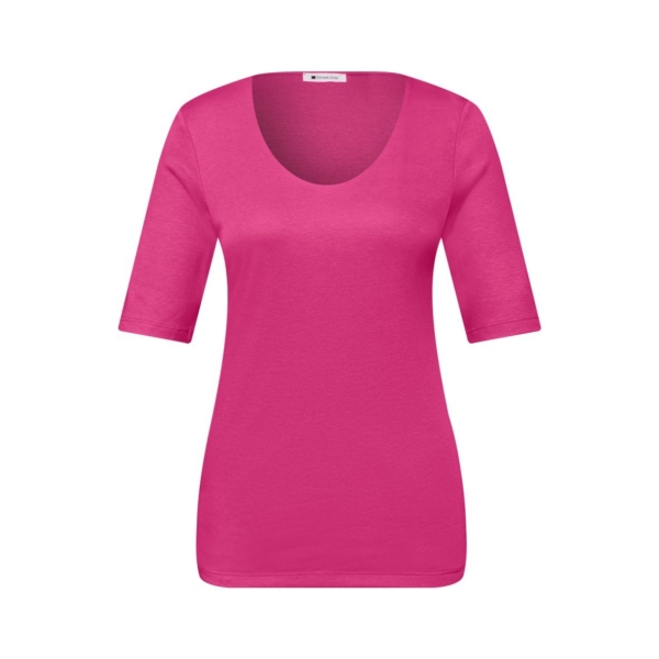 Street One Damen 1/2 Arm Shirt Basic Palmira