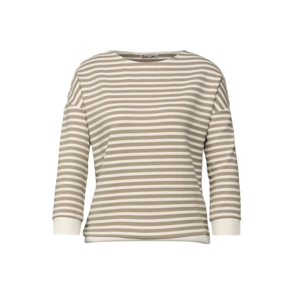 Street One Damen 3/4 Arm Shirt gestreift