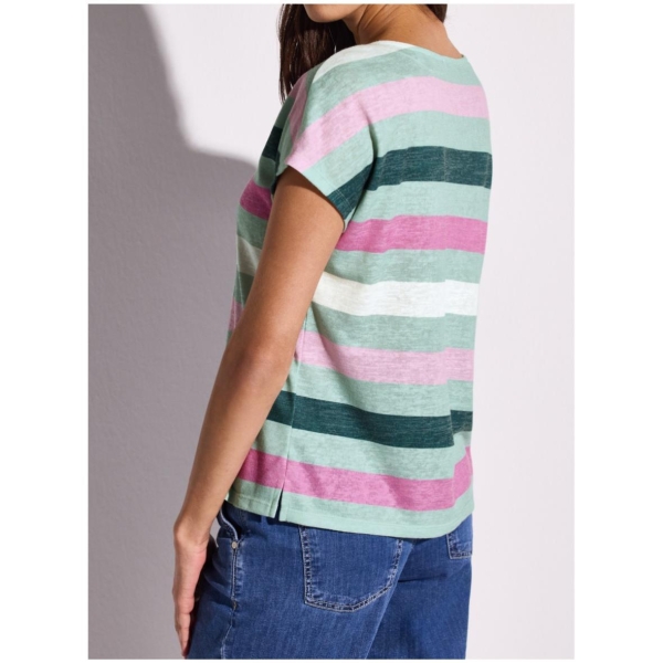 Street One Damen Shirt Multicolor Stripe