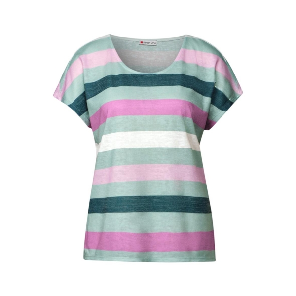 Street One Damen Shirt Multicolor Stripe