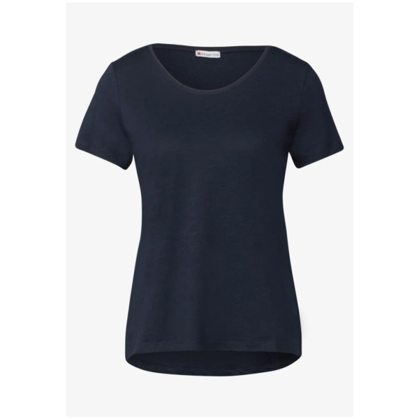 Street One Damen 1/4 Arm Shirt Basic Gerda