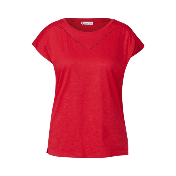 Street One Damen Shirt mit Dekotape