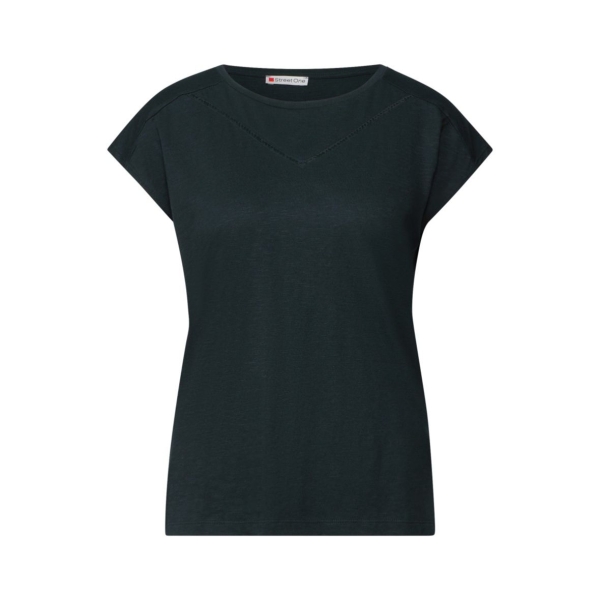 Street One Damen Shirt mit Dekotape