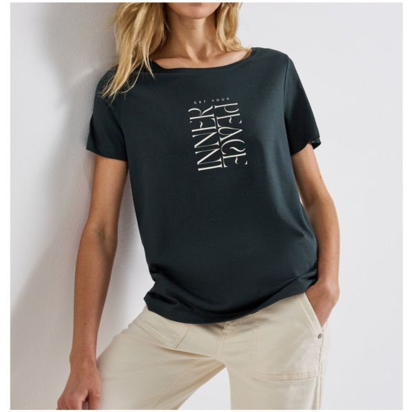 Street One Damen T-Shirt Wording Print
