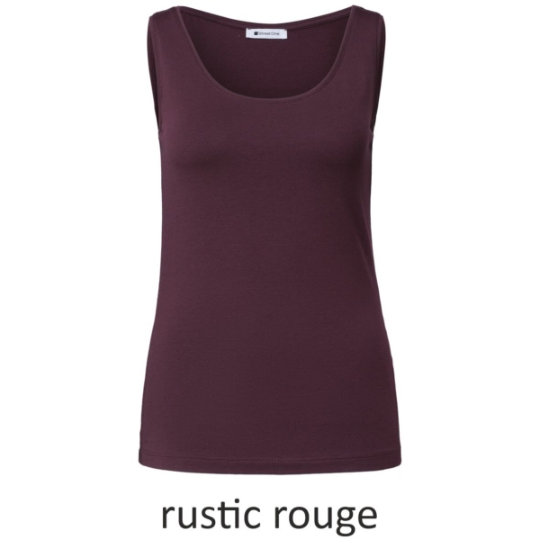 Street One Damen Top Anni mit Rundhals Jersey