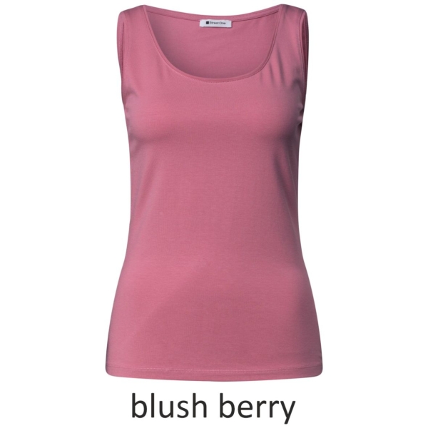 Street One Damen Top Anni mit Rundhals Jersey