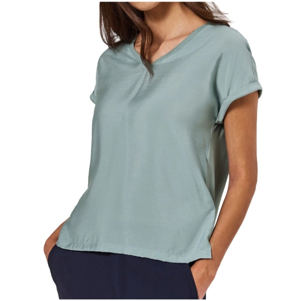 Street One Damen 1/4 Arm Shirt Strukturmix