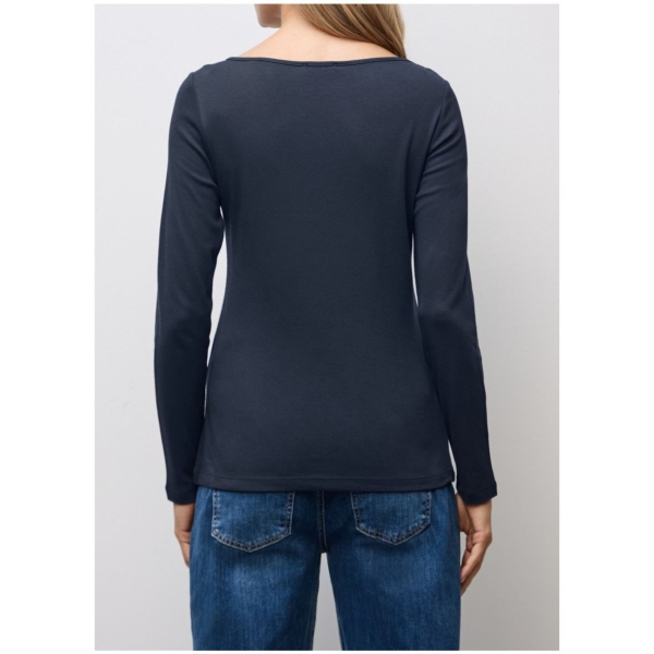 Street One Damen langarm Shirt Basic Lanea