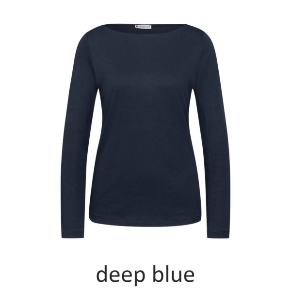 Street One Damen langarm Shirt Basic Lanea