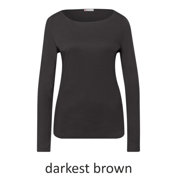 Street One Damen langarm Shirt Basic Lanea