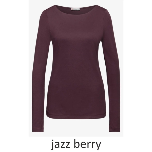 Street One Damen langarm Shirt Basic Lanea