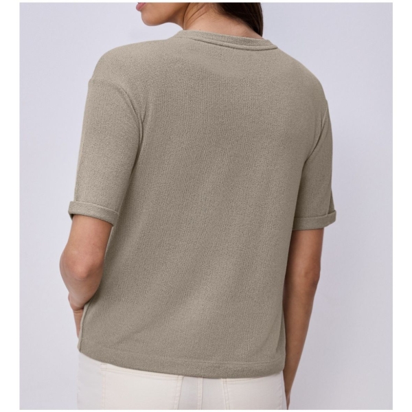 Cecil Damen T-Shirt  im Strick-Look