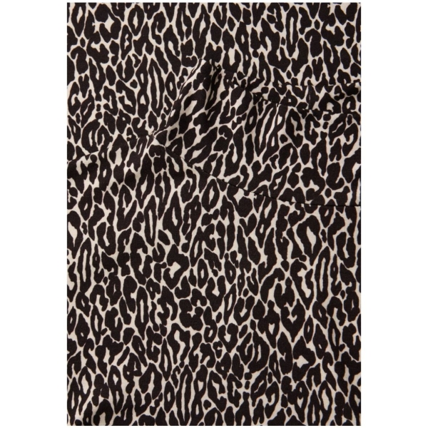 Street One Damen langarm Shirt Leo-Design mit Turtleneck