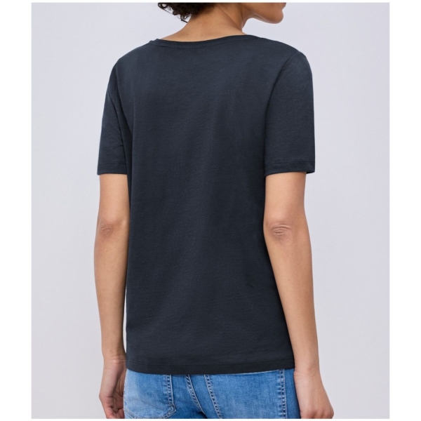 Street One Damen 1/4 Arm Shirt Basic Gerda