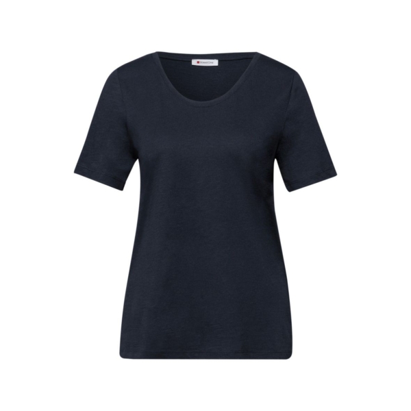 Street One Damen 1/4 Arm Shirt Basic Gerda