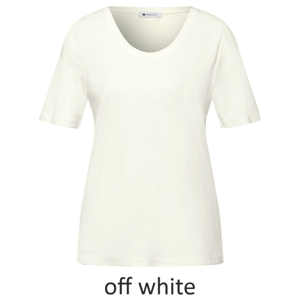 Street One Damen 1/4 Arm Shirt Basic Gerda