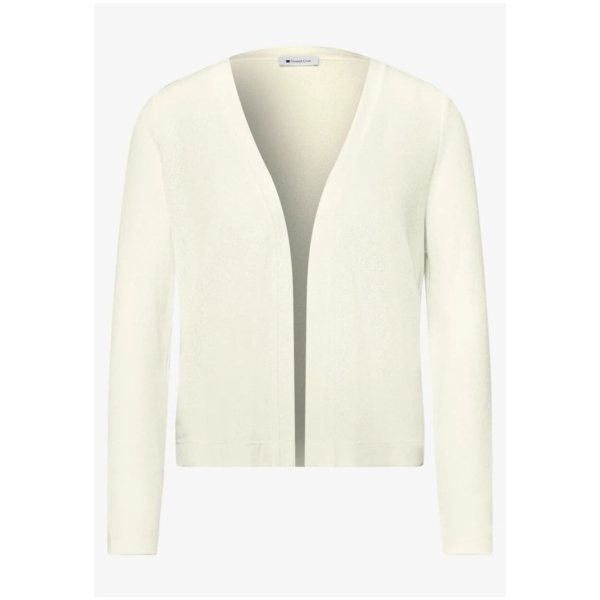 Street One Damen langarm Jacke Nette Strick-Look