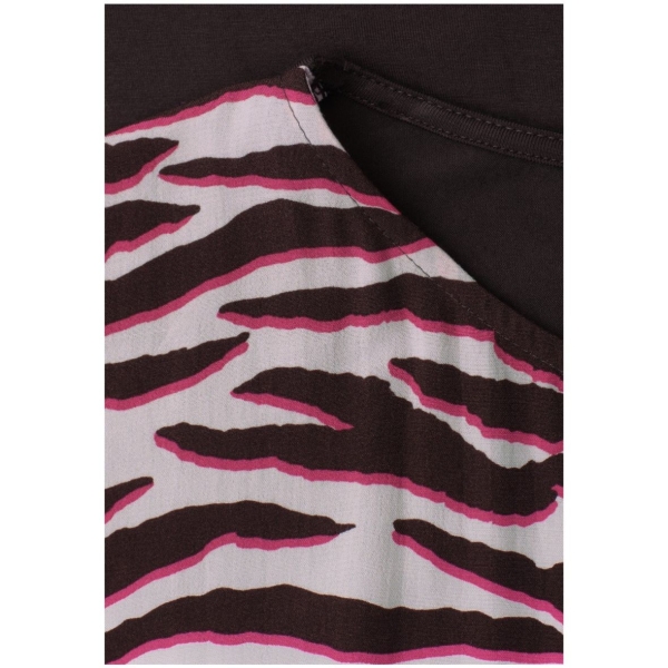 Street One Damen kurzarm Shirt Dropped Shoulders