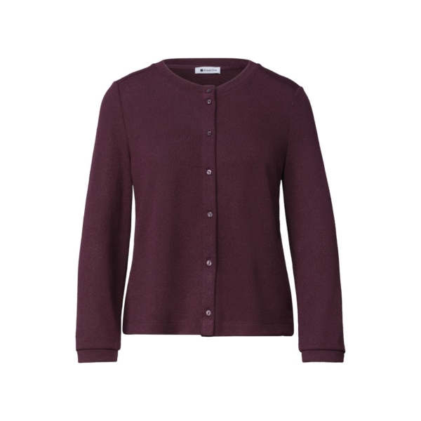 Street One Damen 3/4-Arm Jacke in Strick-Optik