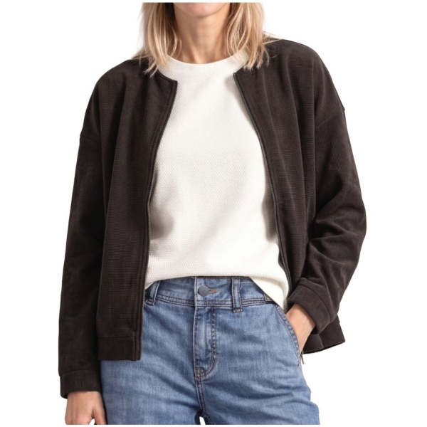 Street One Damen Jacke in Cord-Optik