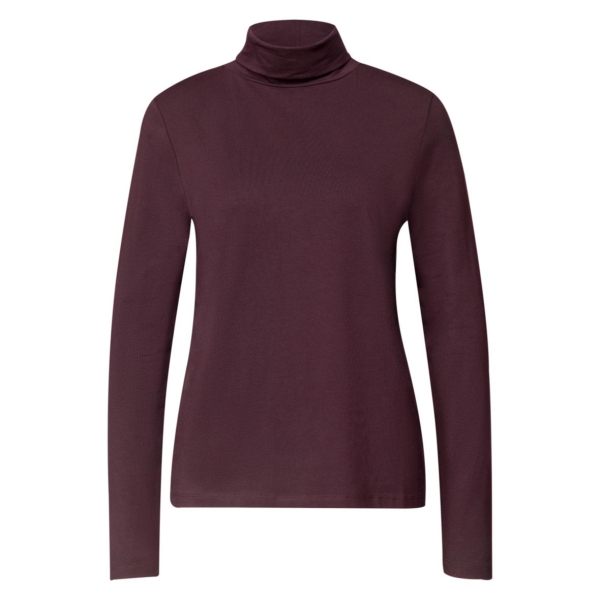 Street One Damen langarm Shirt mit Rollkragen