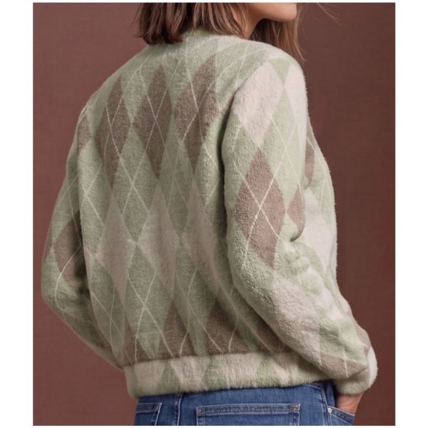 Street One Damen Blouson mit Karomuster