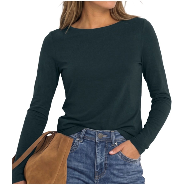 Street One Damen langarm Shirt Lanea Basic