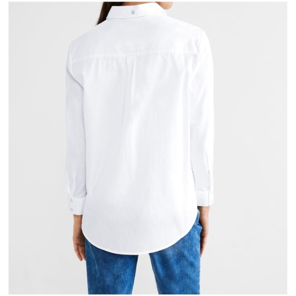 Street One Damen Langarm Bluse Office Look