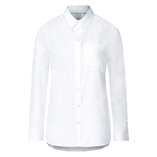 Street One Damen Langarm Bluse Office Look
