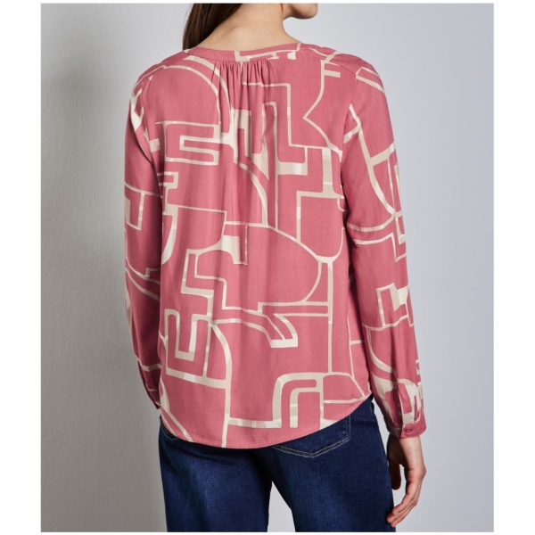 Street One Damen 1/1 Arm Bluse Bedruckte Tunika