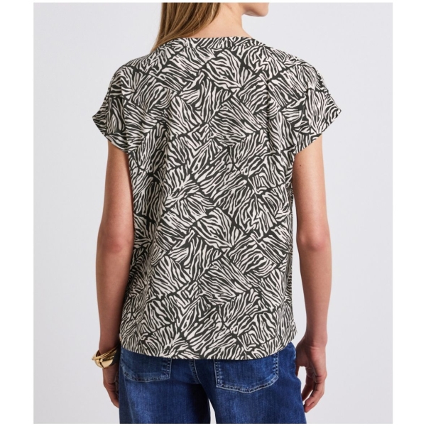 Street One Damen 1/2 Arm Minimal Print