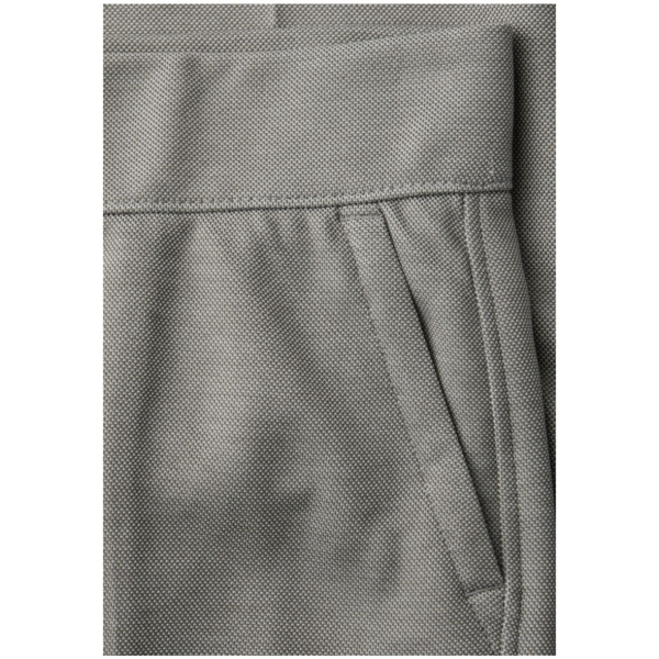 Street One Damen Hose Pique Casual Fit Wide Legs