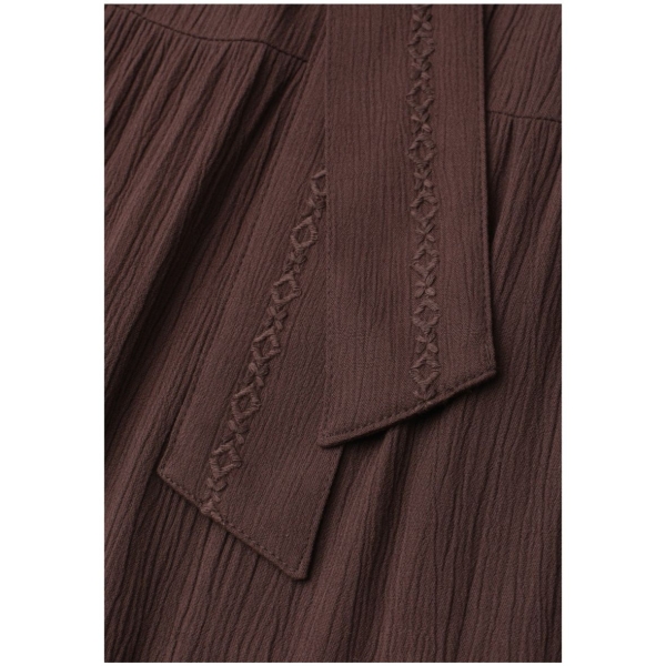 Street One Sommerrock mit Volants und Gürteldetail