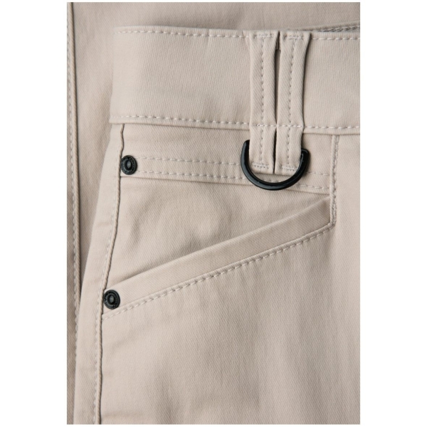 Street One Damen Hose Slim Fit Coated Hose