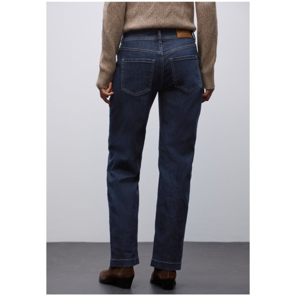 Street One Damen Jeans Straight Leg Mid Waist 5-Pocket-Style