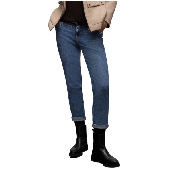 Street One Damen Jeans Loose Fit 5-Pocket-Style