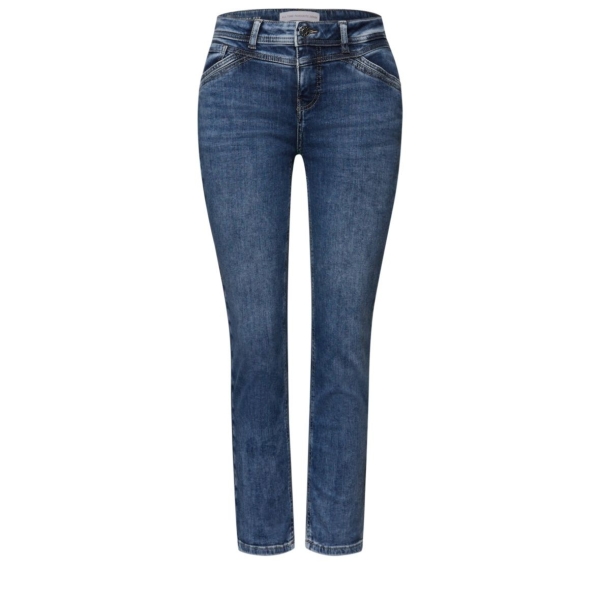 Street One Damen Jeans Loose Fit 5-Pocket-Style